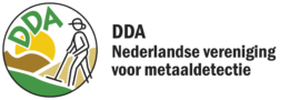 Logo DDA Nederlandse vereniging voor metaaldetectie